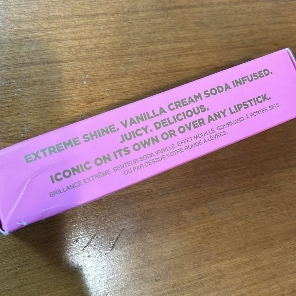 Jeffrey Star THE GLOSS Let me be perfectly clear new in box make up lip gloss